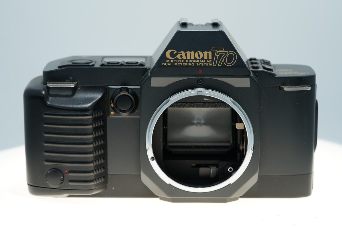 Canon T70 35mm Film Camera Without Lens - AS IS FOR PARTS PLEASE