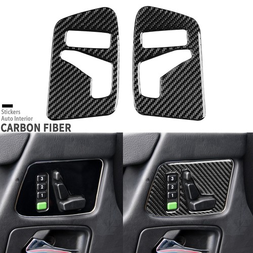 6Pcs Real Carbon Fiber Interior Trim Dash Kits For Benz G-Class W463 G55 2004-12 - Picture 4 of 15