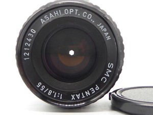 Pentax SMC 55mm f/1.8 SMC Prime Lens Pentax K Mount PK serviced k1000 mx k2 etc