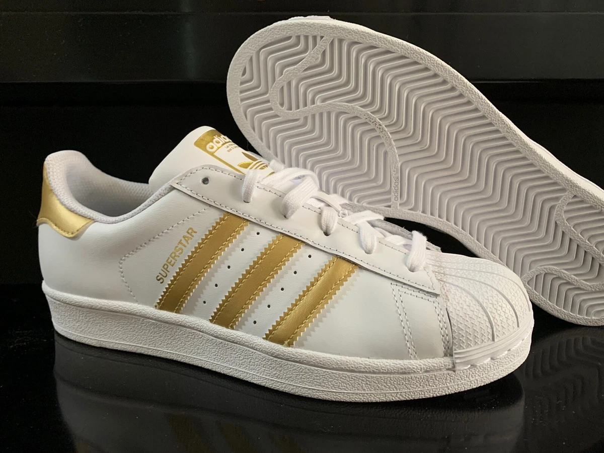 ADIDAS ORIGINALS SUPERSTAR CLASSICS GOLD LIFESTYLE BASKETBALL MEN 38 2 | eBay