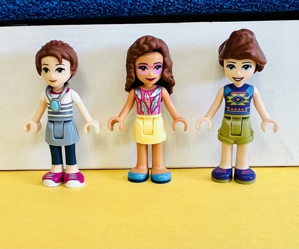 Lego Gran Lote Conjunto de Minifiguras - Amigos Animales Figuras Congeladas Anna Llavero Foto 4 de 4