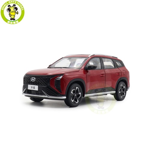 1/18 Hyundai MUFASA rot Druckguss Modell Spielzeug Autogeschenke für Freunde