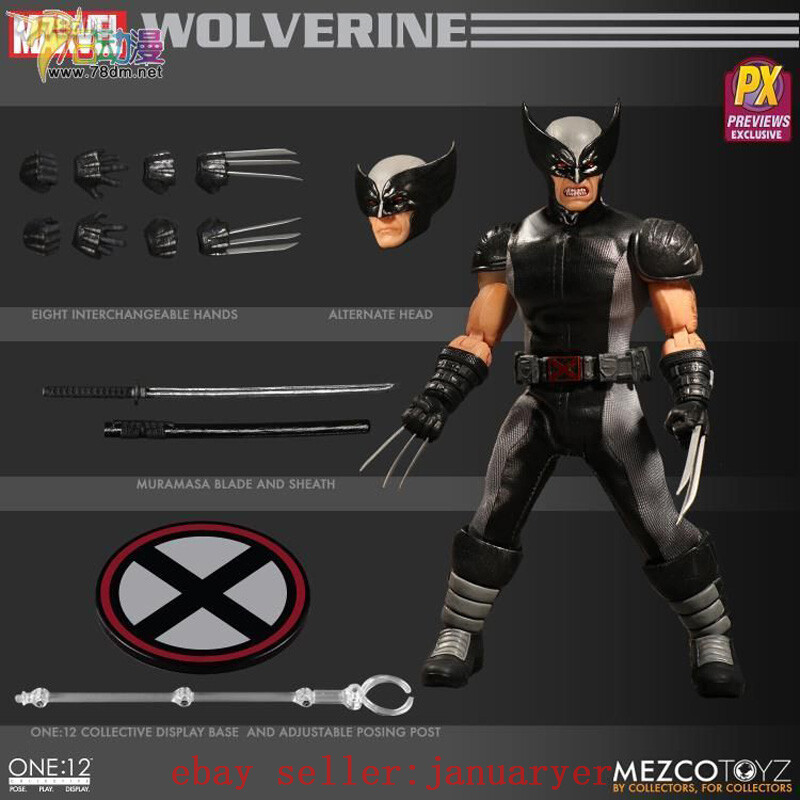 Mezco Toyz 1/12 Marvel X-Force Wolverine PX Limited Edition