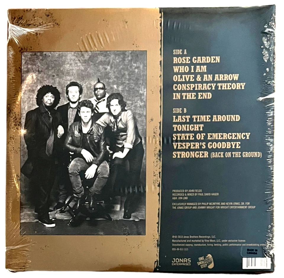 Nick Jonas & the Administration - Who I Am (Color) Vinyl - NEW & Sealed Foto 2 de 3