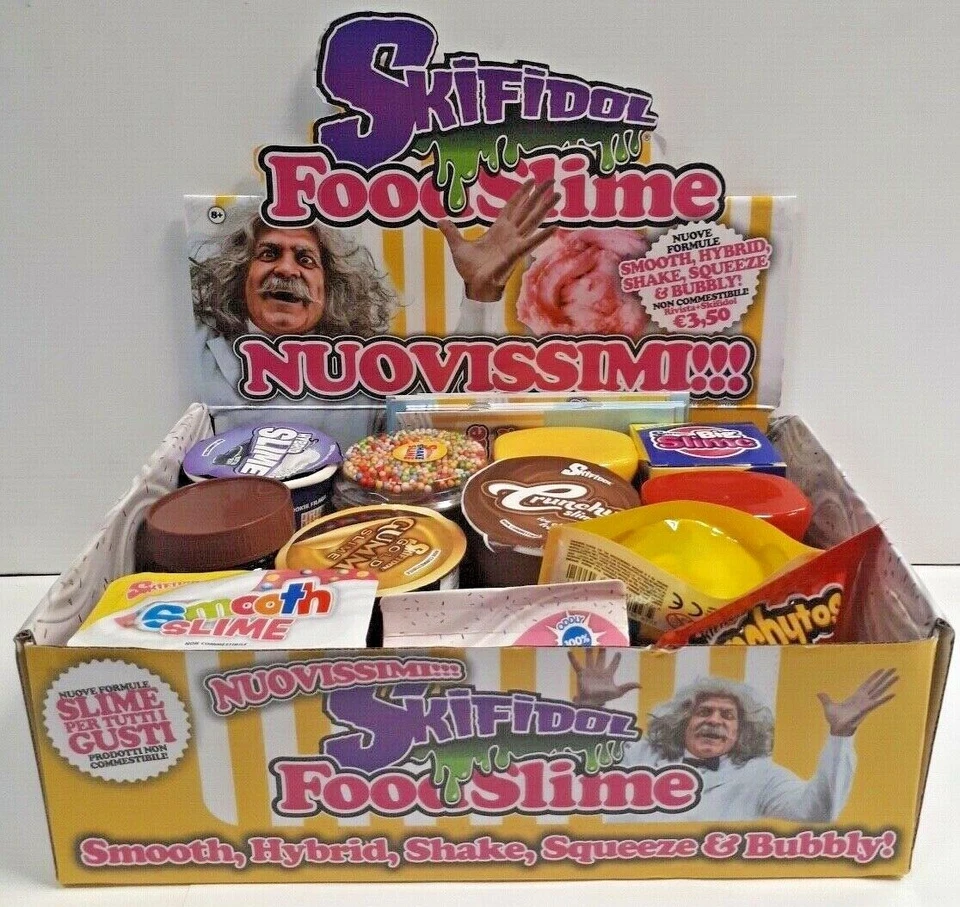 OFFICINA EDICOLA FOOD SLIME 2'serie SKIFIDOL A SCELTA! NUOVE FORMULE ! SMOOTH,SHAKE,FLUFFLY..ECC.