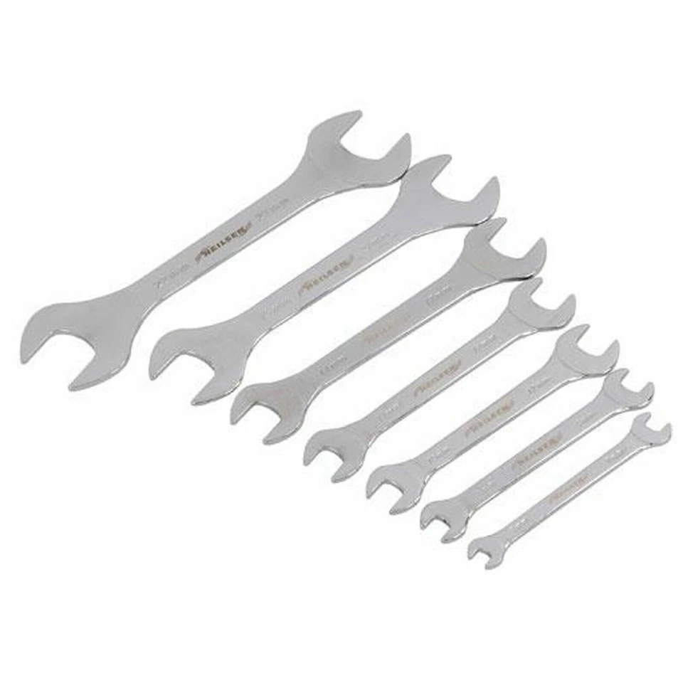 Ultra Thin Flat Slim 3mm Double Open Ended Spanner/Wrench Set 6mm-23mm Metric - Image 3 of 4
