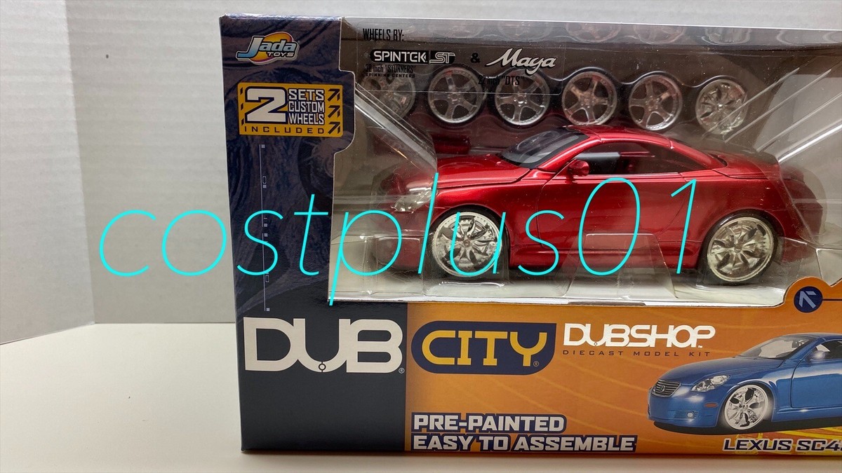 JADA DUB CITY LEXUS SC430 1:24 RED EXTRA WHEELS KITS | eBay