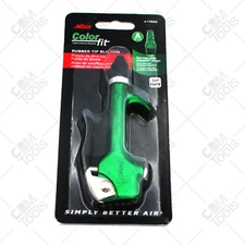Milton S048AC - Rubber Tip Blo Gun - A Style - Color Fit - 1/4" FNPT - GREEN