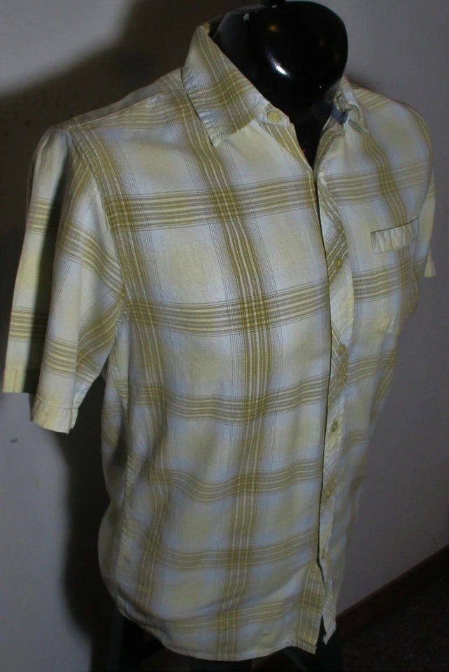 HORNY TOAD Tan 100% Organic Cotton Short Sleeve Shirt Size S - Image 3 of 4