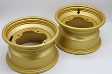 2 x 10" front aluminum wheels rims 4x156 Yamaha Banshee Blaster Warrior GOLD