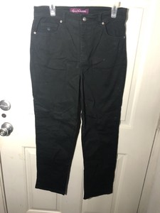 Pantalones de mujer negra, talla 12, Gloria Vanderbilt | eBay