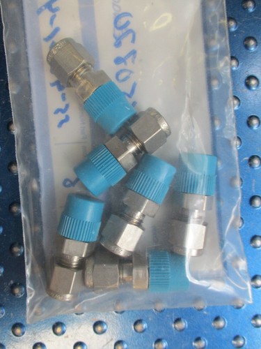 NUEVOS ACCESORIOS RECTOS SWAGELOK 6 PIEZAS 1/4 NPTX1/4 TUBO SS-400-1-4 - Imagen 3 de 3