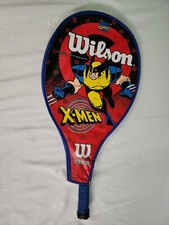 Wilson Marvel X-Men Wolverine Tennis Racquet Cover 1996 Vintage FLAWS