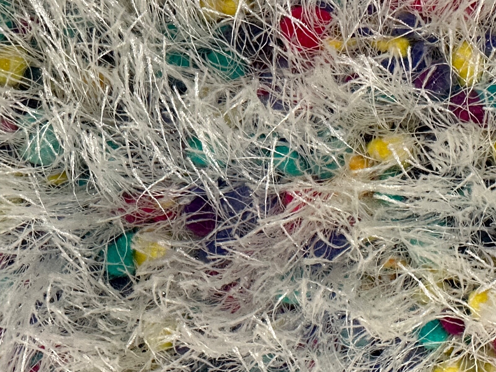 Unique Handmade Fluffy Knit Handbag by Doris Spei… - image 7