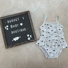 JANIE AND JACK Whale Cruise Skirted Swim Suit Size 6-12 Months