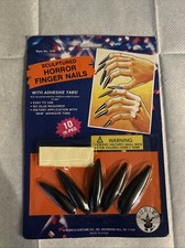 Vintage Sculpted Horror Nails From Rubies Costume Co