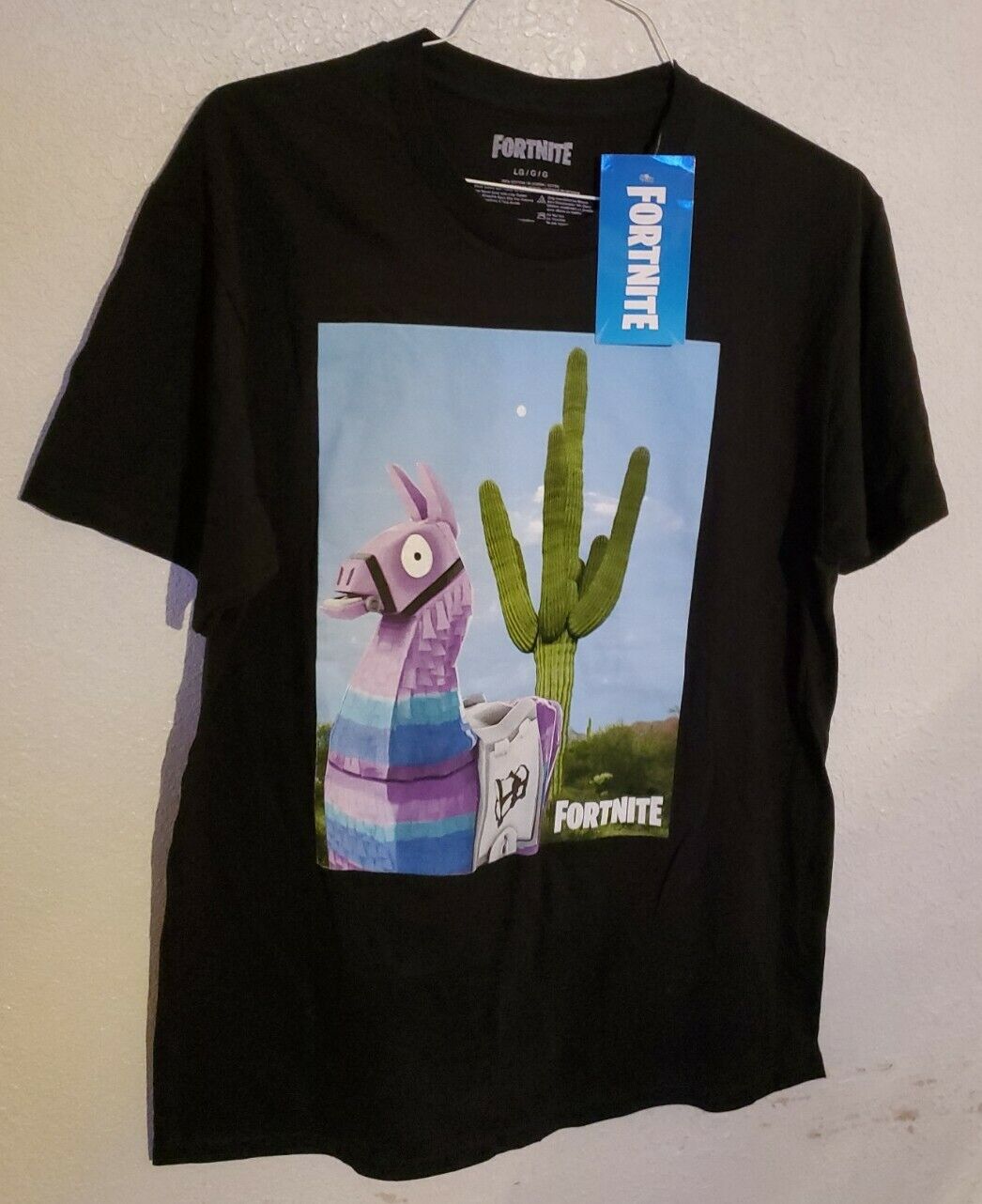 OG Fortnite T-Shirt Epic Games 2018 - Llama Size XXL Adult