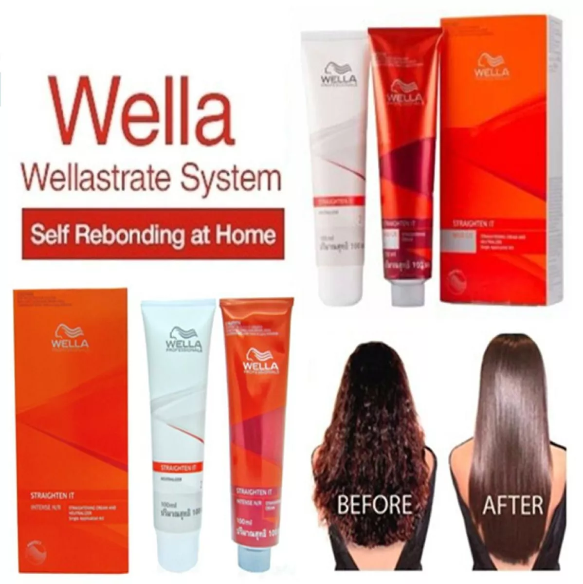 Wella hair smoothing clearance cream