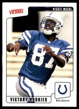 Reggie Wayne 2001 Upper Deck Victory #396 Colts NFL READ FREE SHIP AutographDen