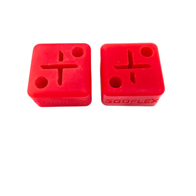 Godflex R50 R52 R53 F54 F55 F56 Exhaust Hanger Poly Bush Kit MINI Cooper S - RED