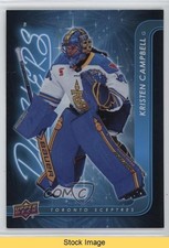 2024-25 Upper Deck PWHL Dazzlers Blue Kristen Campbell #DZ-1 READ 5x5