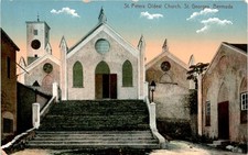 St. Peters Oldest Church, St. Georges, Bermuda, Wm. Weiss & Co., Postcard