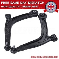 FOR FIAT 500 2008-2020 FRONT LOWER SUSPENSION WISHBONES CONTROL ARMS PAIR X2