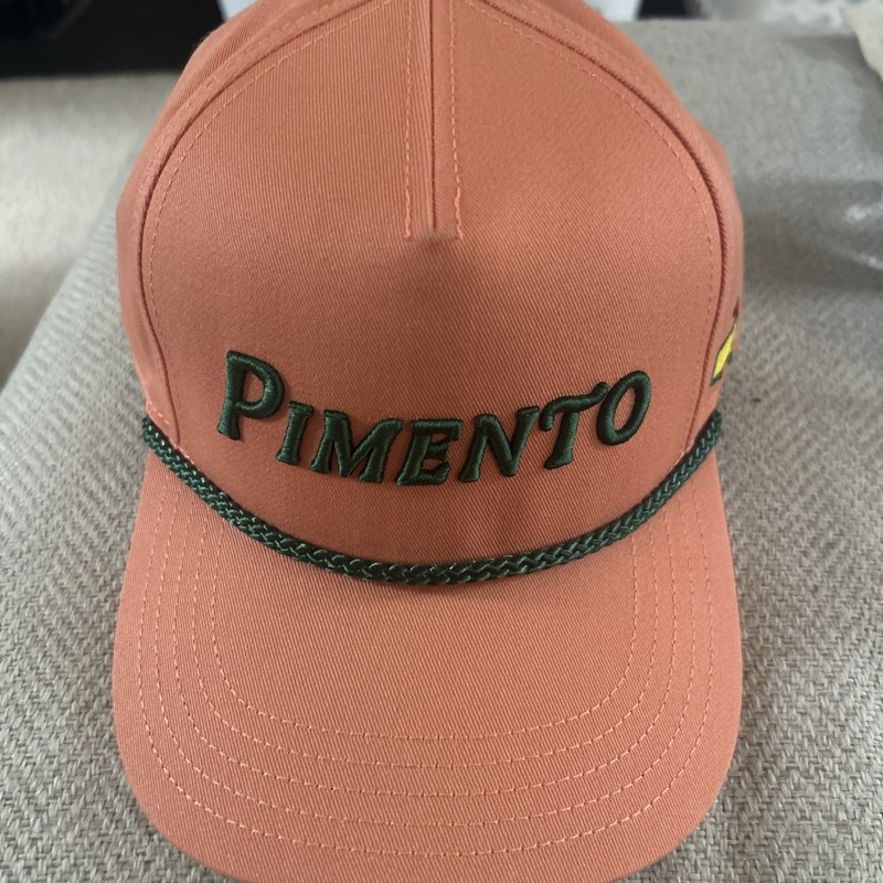 2026 Masters Pimento Embroidered Green Rope Hat Snapback Augusta National