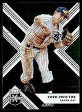 2018 Panini Elite Extra Edition Ford Proctor Rookie 102/999 Tampa Bay Rays #105