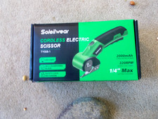 Cardboard Cutter, Rechargeable Cordless Electric Scissors- Open Box