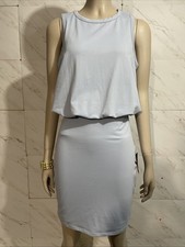 Lulus Women's Sleeveless Light Blue Dress Size Medium
