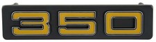 1973-74 Chevrolet Truck 350 Grill Emblemwith Hardware Each
