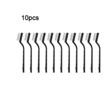 10x Small Wire Brush Set Stainless Steel Wire Brush Diy Paint Rust-Remover Tool