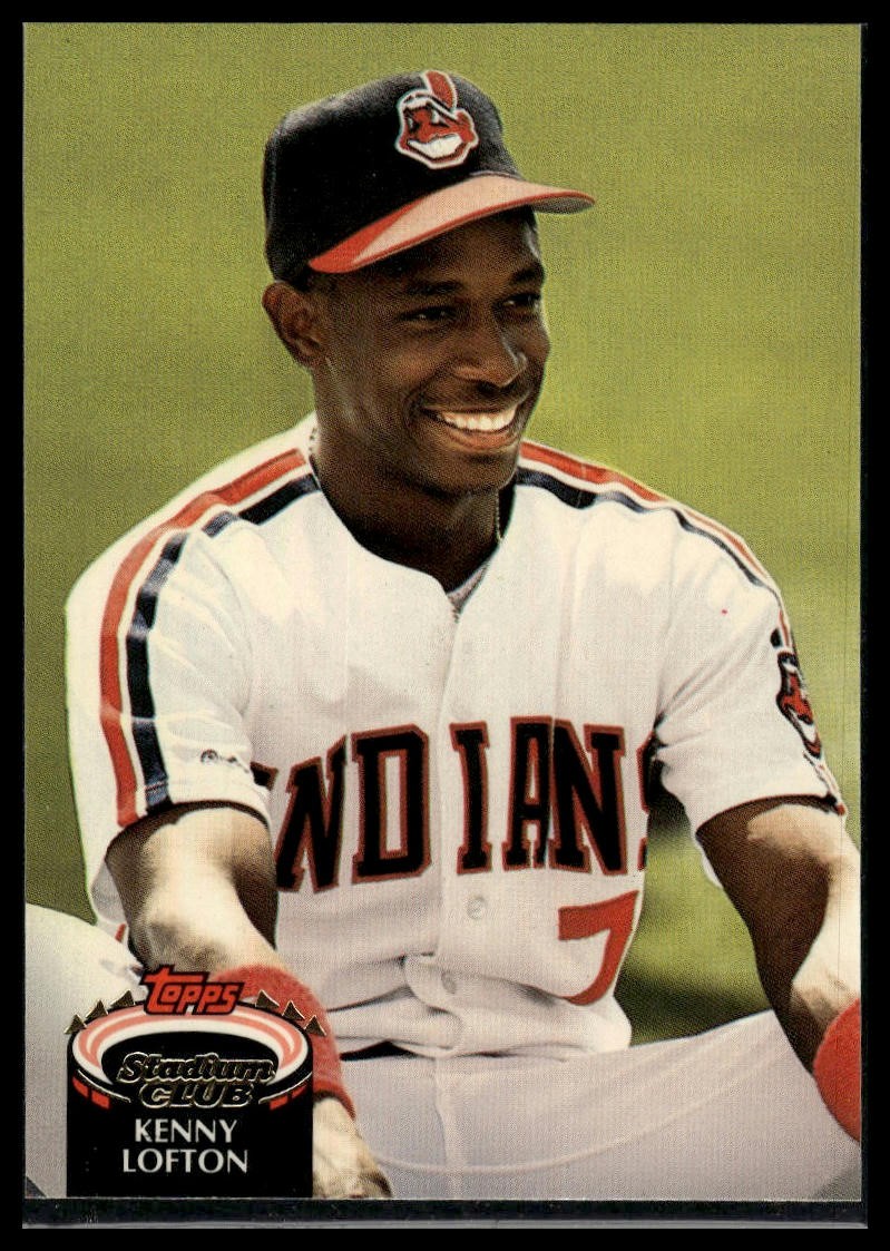 1992 Stadium Club #695 Kenny Lofton