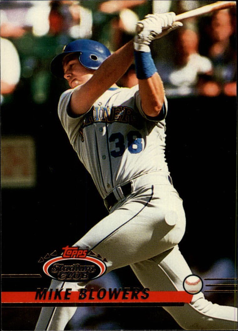 1993 Stadium Club #144 Mike Blowers - BB