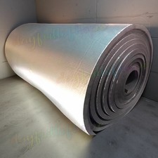 50M Self Adhesive Foil Foam Insulation Roll Shed Floor,Roof,Garage Door,Camper