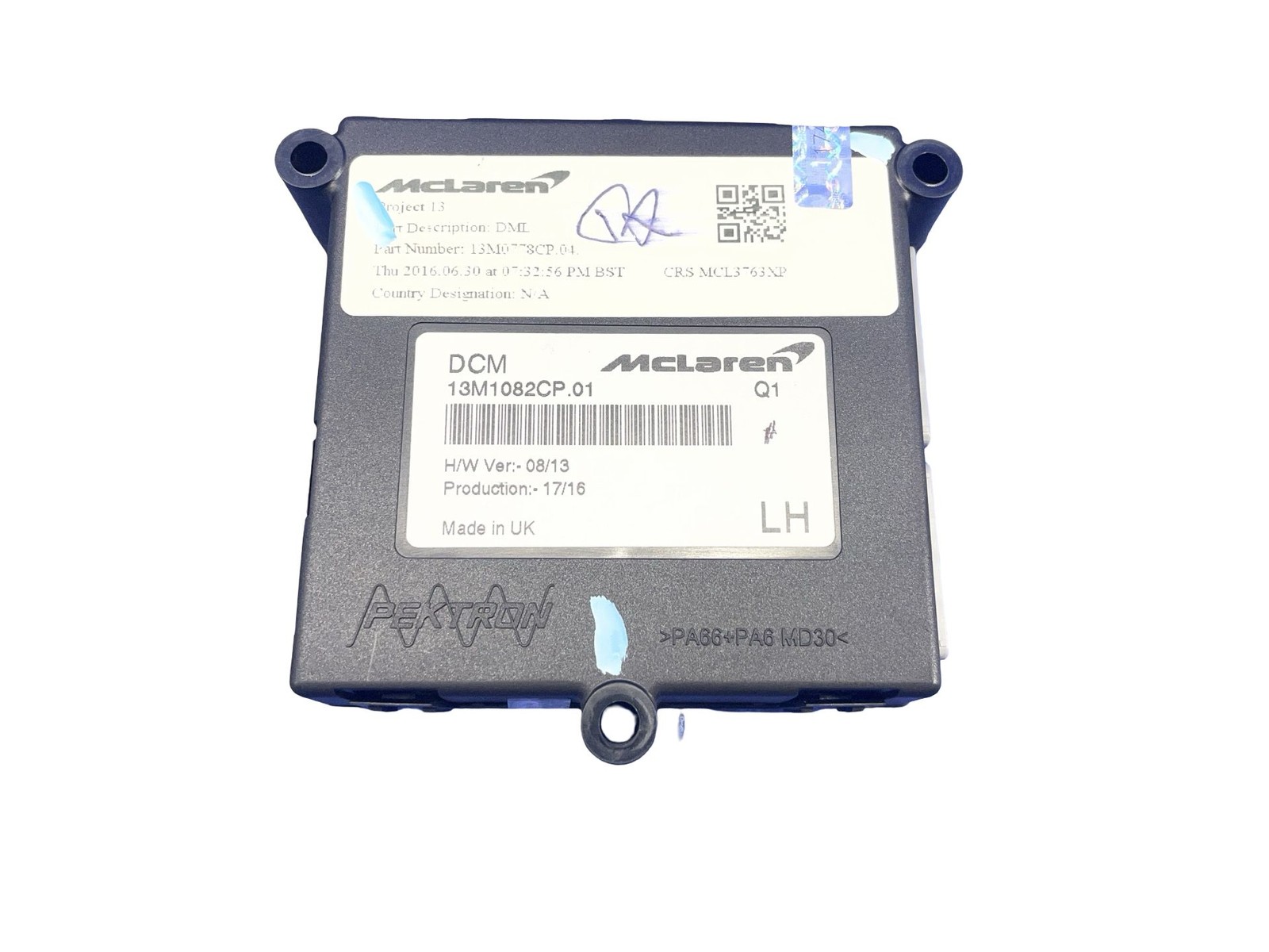 McLaren 570S 2016-2021 FRONT+LEFT Door control module P/N 13M1082CP