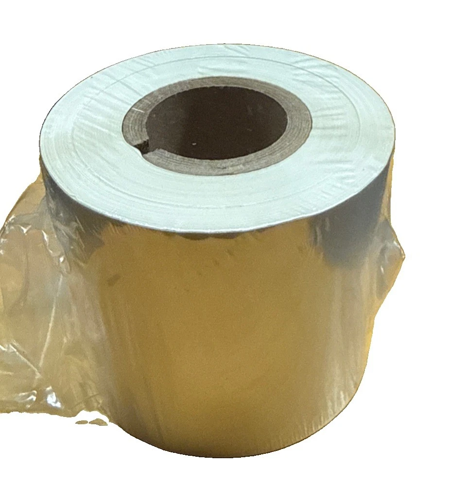 Cinta de transferencia térmica cera/resina 55 mm x 300 m BLANCO 1 pulgada manga exterior ¡EXCELENTE!