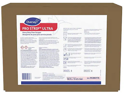 Diversey Pro Strip Ultra HD Floor Stripper 20 Gal 4 BIB Cherry Almond 95386176