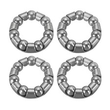 4Pack Bike Ball Crank Bearing 20mm x 7 Balls Bicycle Bearings Silver