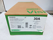 New Square D VisiPacT 30 Amp Non-Fused Safety Switch 3 Pole 600 VAC VHU361N