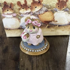 Wee Forest Folk WFF Flower Girl No Box Signed AP