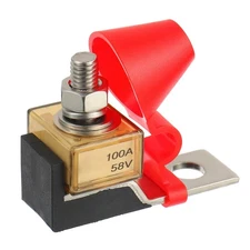 Marine Rated Battery Fuse 58V DC Max 100A IP66 Waterproof Fuse Holder 100A