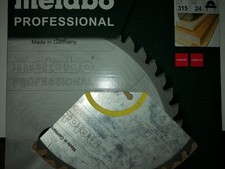 Metabo Sägeblatt "power cut wood - professional"315x3,0/2,0x30Z24 WZ 20°