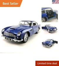 Vintage 1963 Aston Martin DB5 Die-Cast Model Car - Detailed Blue Collectible