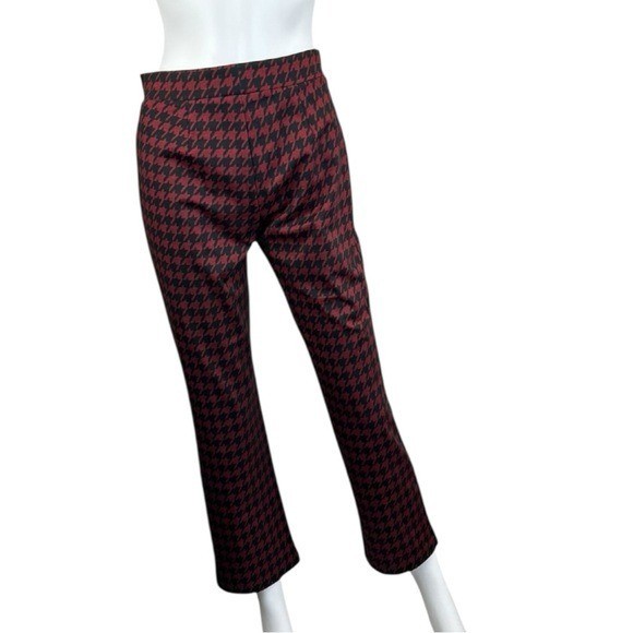 sanctuary NWT Red Houndstooth Leggings Size M B0095