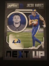 Jacob Harris #NXT-JHA Panini Playbook Next Up Football 2021 Los Angeles Rams RC