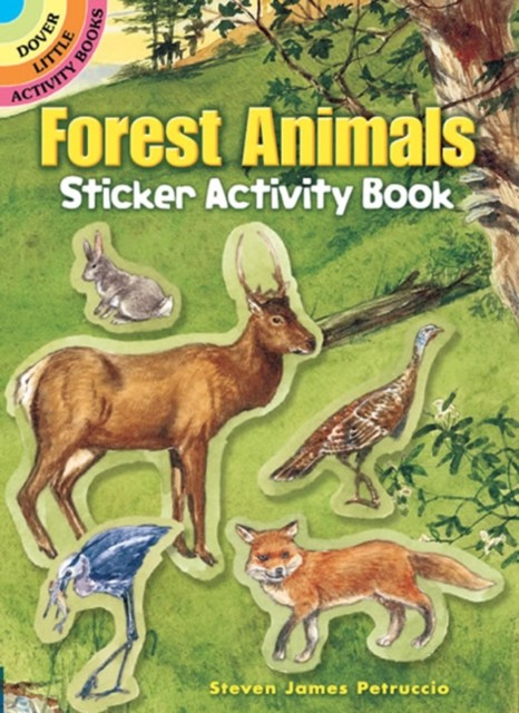 Forest Animals Sticker Activity Book by Steven James Petruccio (Paperback, 2007) - Image 4