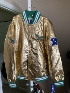NFL PHILADELPHIA EAGLES Limited Release Gold Starter JACKET Size XL Rare New