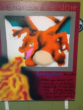 Charizard Pok mon Pop Art Acrylic Painting on Canvas Medium Original Artwork